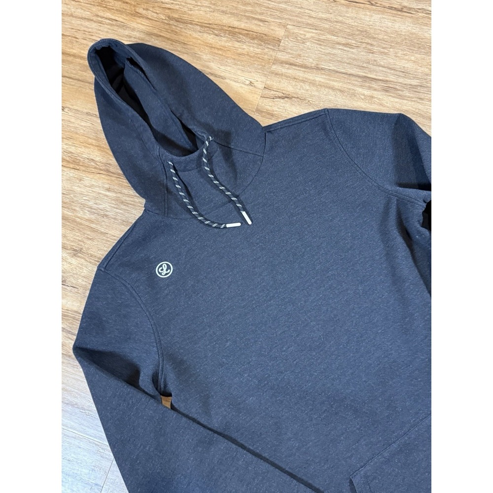 Legends Hawthorne Tech Hoodie Mens M Black Stretch Pullover Performance